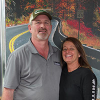Joey and Sherry Raby Owners Greg's Tire Service